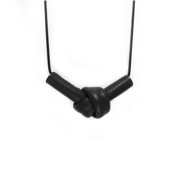 Leather Knot | Necklace