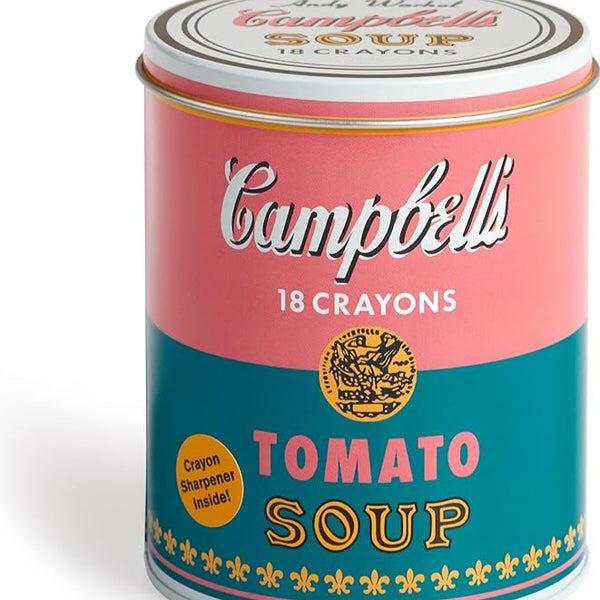 Andy Warhol Soup Tin | Crayons