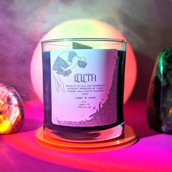 Lilith | Amber and Smoke Soy Candle