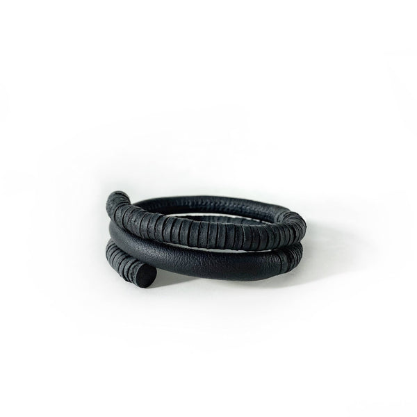 Black Leather | Bracelet