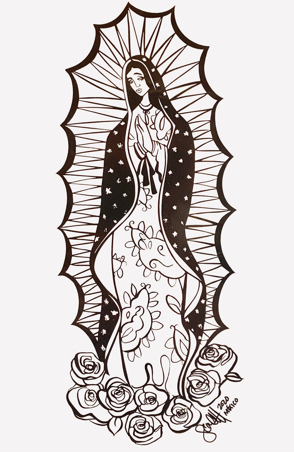 Virgin de Guadalupe Print