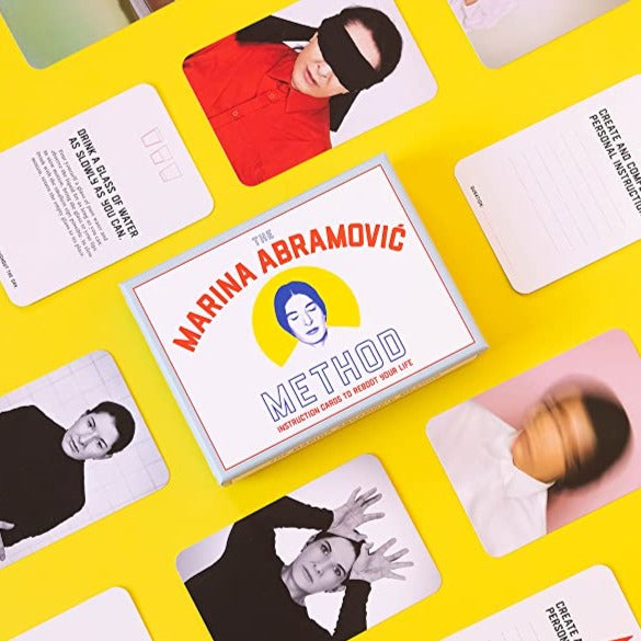 The Abramovic Method: Instruction Cards to Reboot Your Life