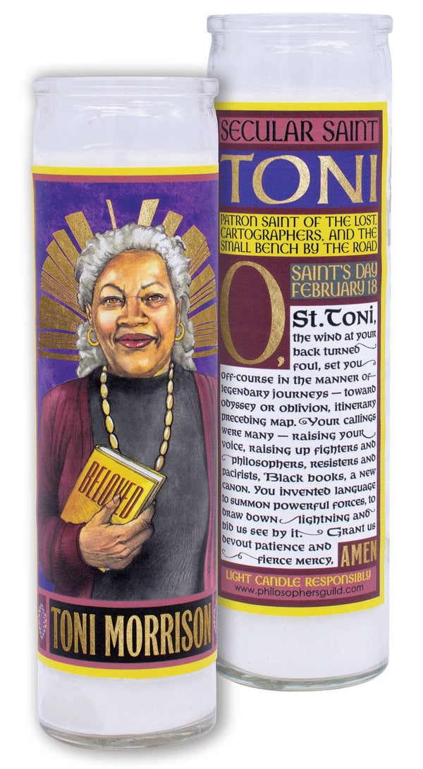 Toni Morrison | Secular Saint Candle