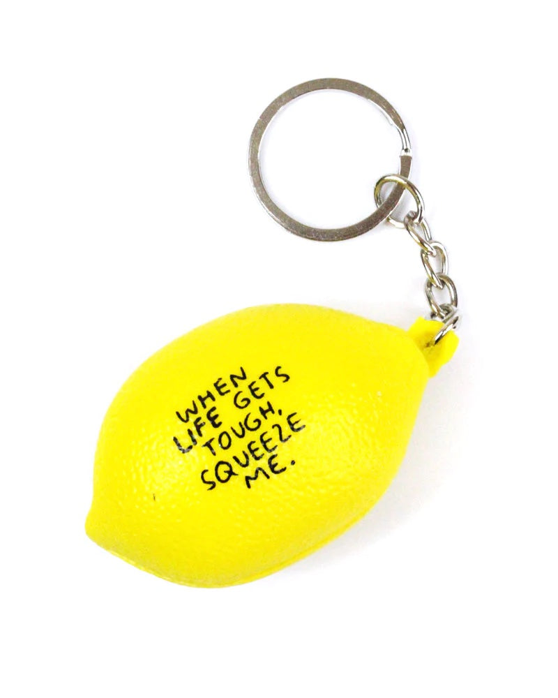 Stress Relief Keychain | Lemon Squeeze