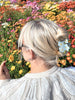 Claw Hair Clip | Forget-Me-Not Hand-painted