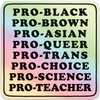 Pro-Black... | Holographic Die Cut Sticker