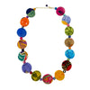 Necklace | Kantha Dotted Disc