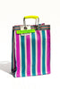 RECYCLED PLASTIC STRIPE BAG - Rectangle D15
