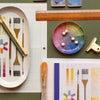 Enamel Tray | Vintage Colour Wheel -