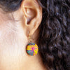 Earrings | Kantha Threadburst Solo