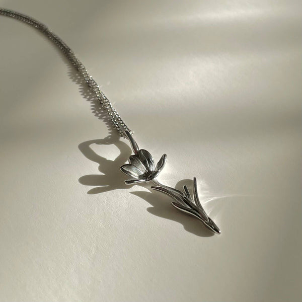 Necklace | Crocus - Silver