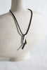 Necklace | Ray Pendant - Silver/Black/Gold