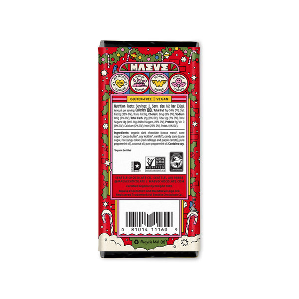Truffle Bar | Holiday Candy Cane