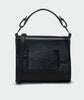 Anastasio Micro Crossbody Handbag Black Leather - All Over Eyes Embroidery