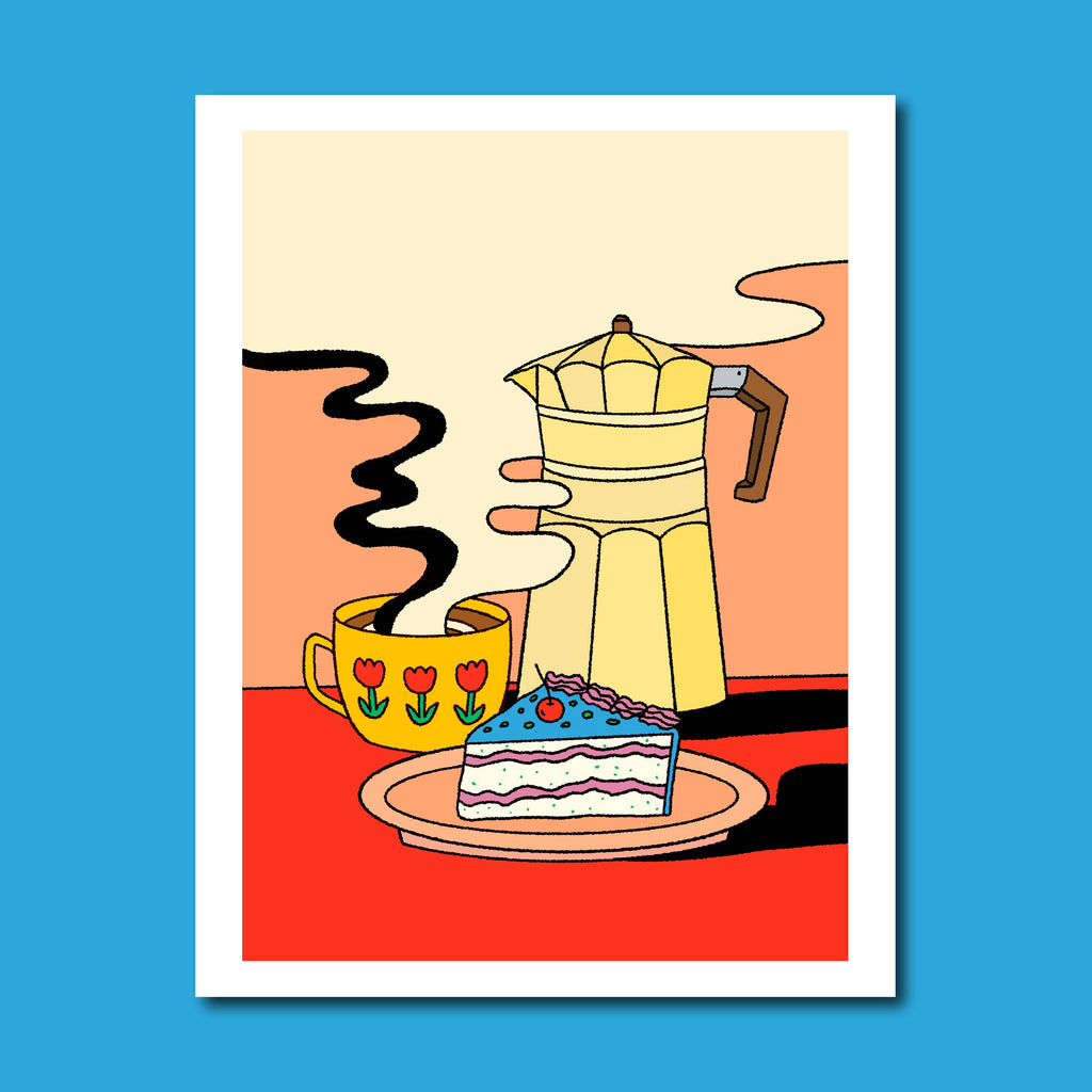 Coffee Still Life Art Print