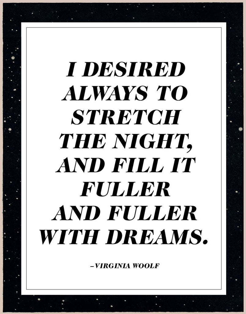 Print | Virginia Woolf Quote
