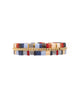 Bracelet | Set/3 Miyuki Tila (Aqua/Orange)