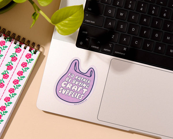 Sticker | Rather Buying Craft Supplies