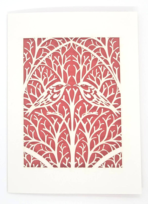 Card | Birds in a Bramble