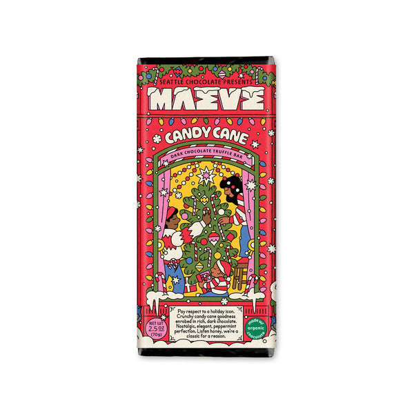 Truffle Bar | Holiday Candy Cane