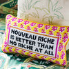 Nouveau Riche | Needlepoint Pillow