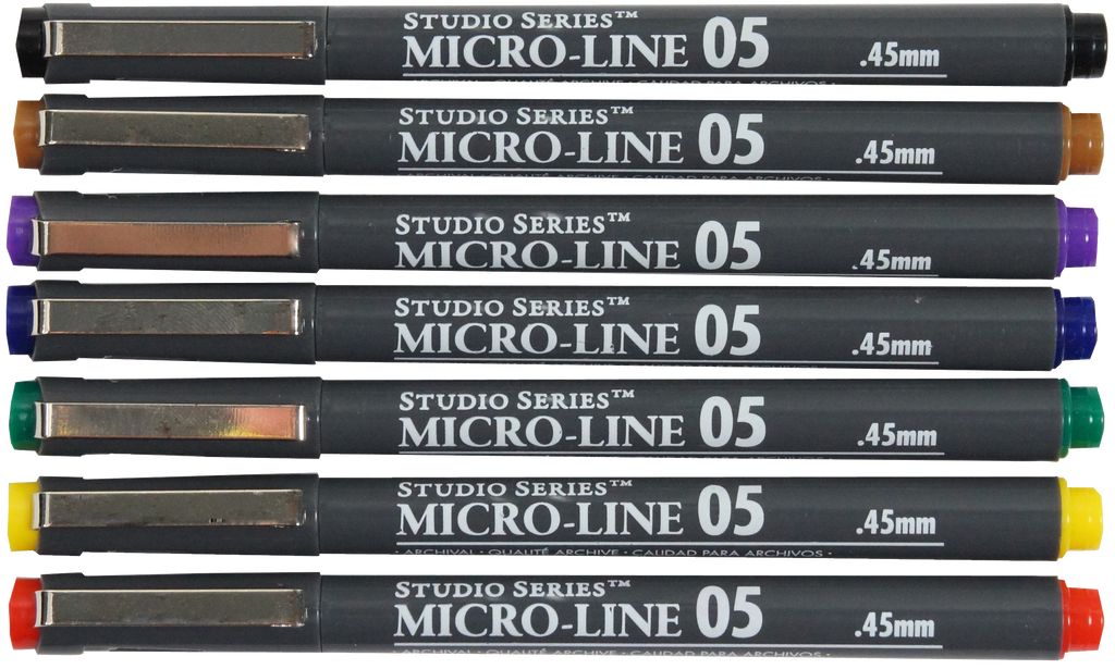 Studio Series Color Micro-Line Pen Set (Set of 7)