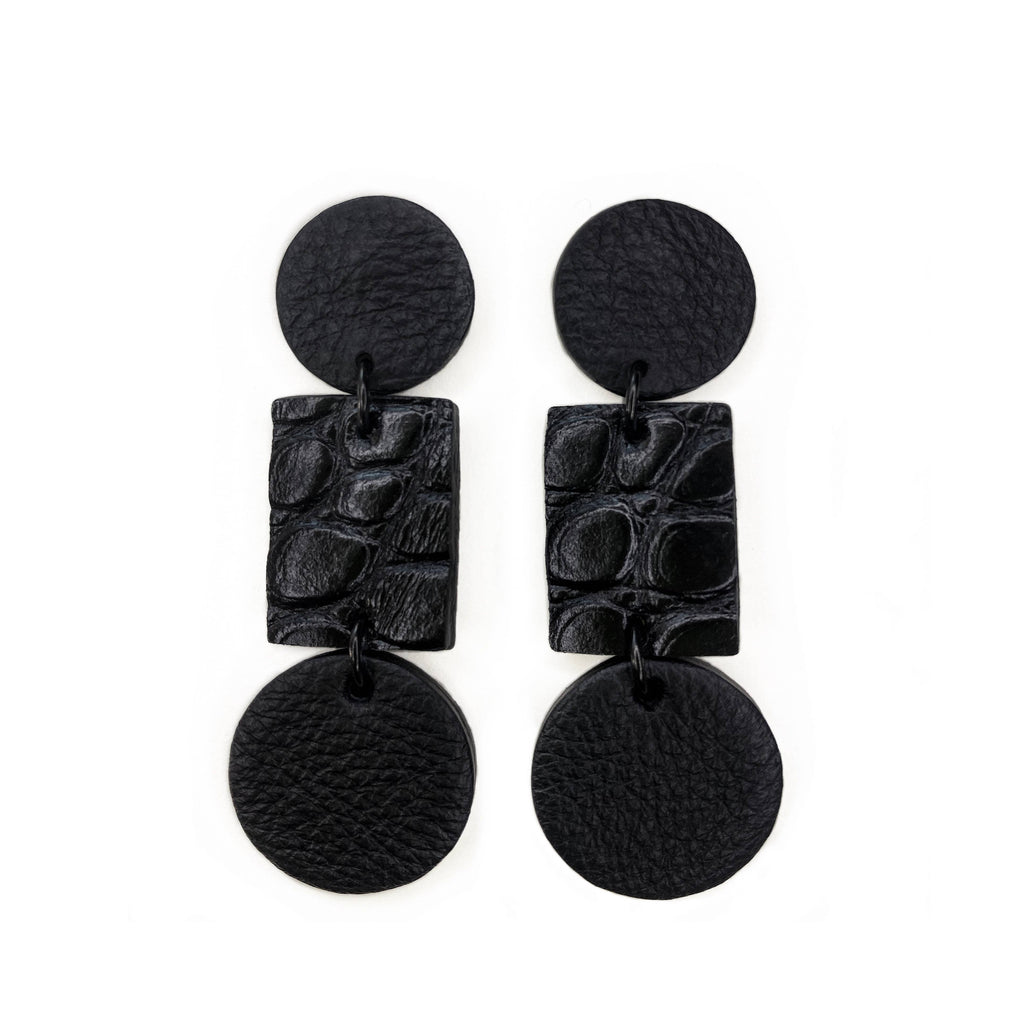 Earrings | Texture Fusion Drop  E157