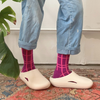 Socks | Darby in Magenta & Hot Pink