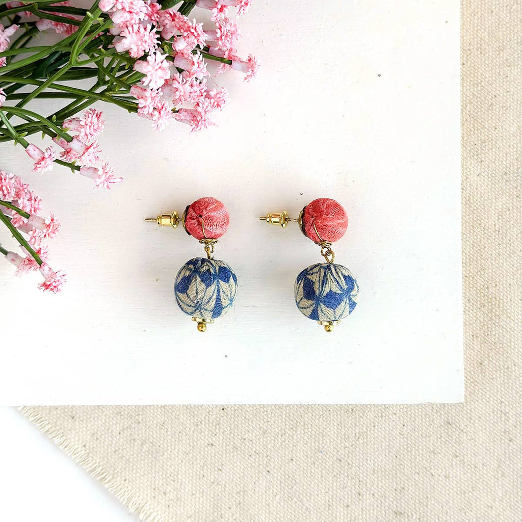 Earrings | Kantha Betty Drop