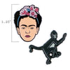 Pins | Frida & Monkey