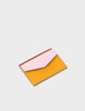 Leather Cardholder |  All Over Eyes Embroidery, Felix Tuffet and Golden Glow