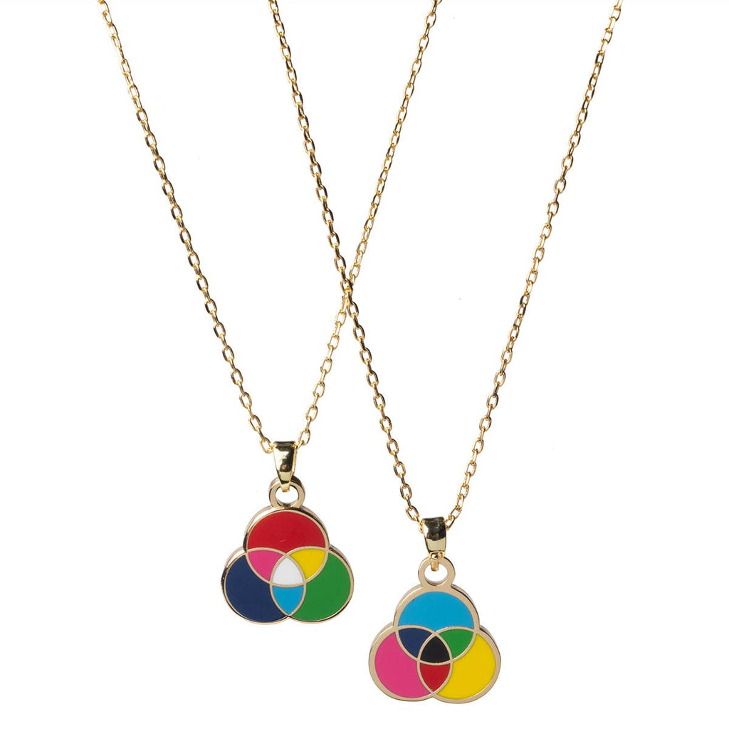 Necklace | RGB/CMYK Double Sided Pendant