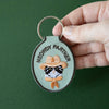 Keychain | Meowdy Partner Embroidered