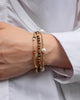 Bracelets | Gem and Pearl Miyuki (Unakite)