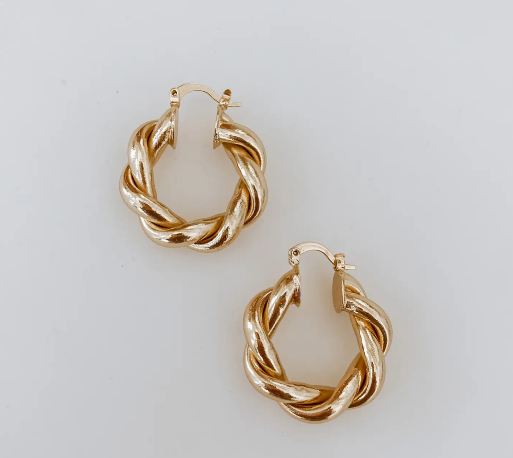 Earrings | Matilde Rope Hoops
