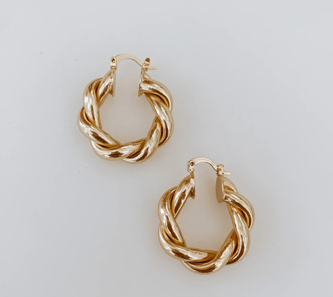 Earrings | Matilde Rope Hoops