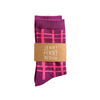 Socks | Darby in Magenta & Hot Pink