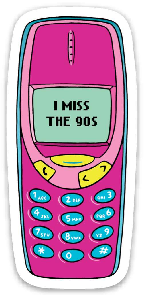 sticker | I Miss the 90's