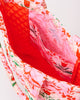 Tote |  Quilted Pink Tile, Floral
