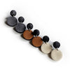 Earrings | E107 Leather