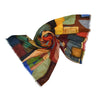 Scarf | Umberto Artful Geo Twill Wool