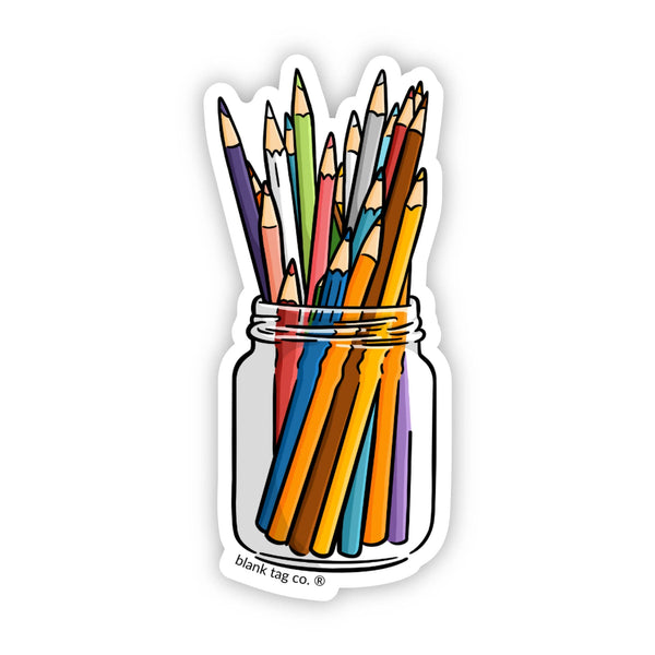 Sticker | Colored Pencils - Waterproof