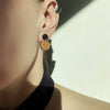 Earrings | E107 Leather