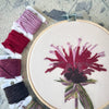 Bee Balm (5") - DIY Embroidery Kit
