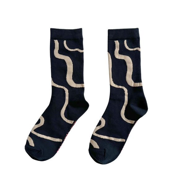 Socks | Ziggy, Black & Tan