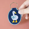 Keychain | Duck Embroidered