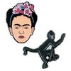 Pins | Frida & Monkey