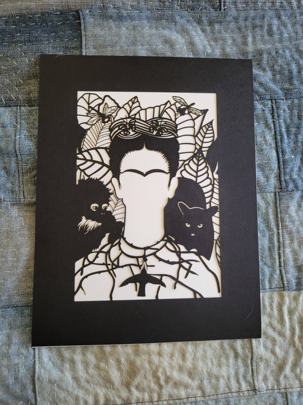 Print | Frida - Laser cut