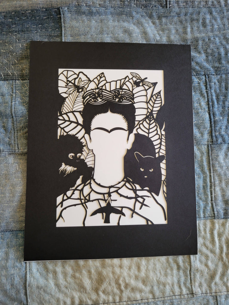 Print | Frida - Laser cut