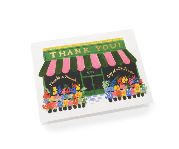 Card | Flower Shop Thank You